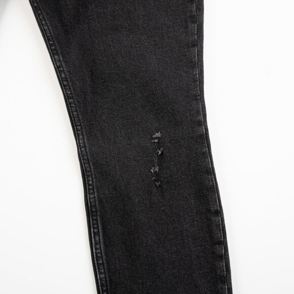 ABERCROMBIE & FITCH The Skinny High Rise black Curve Love jeans size 27 - Picture 6 of 8